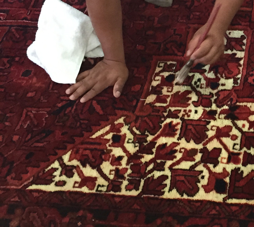 Rug Color Correction Service