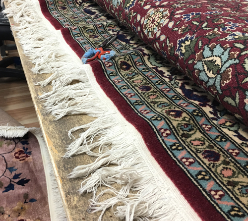 Rug Fringe repair Service