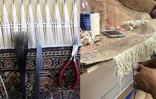 Rug Fringe Repair Service