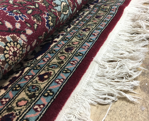 Rug Fringe Restoration Service