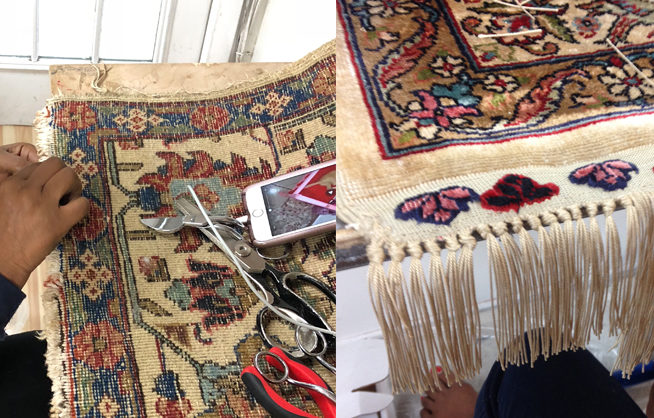 Rug Side Repair