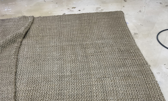 Sisal Rug washing